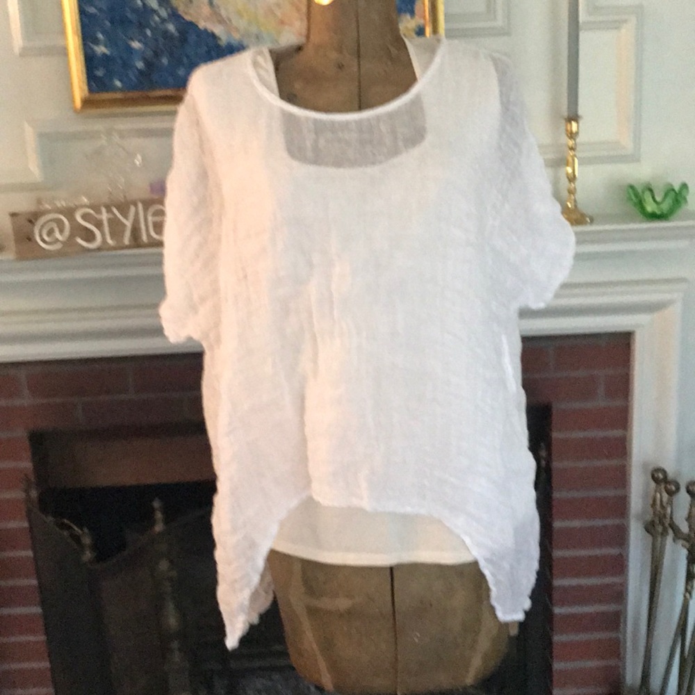 Simple linen box top